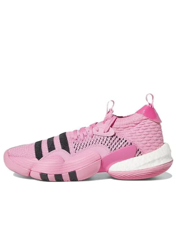 Кроссовки trae young 2 Adidas — изображение 1 из 4, розовый/черный