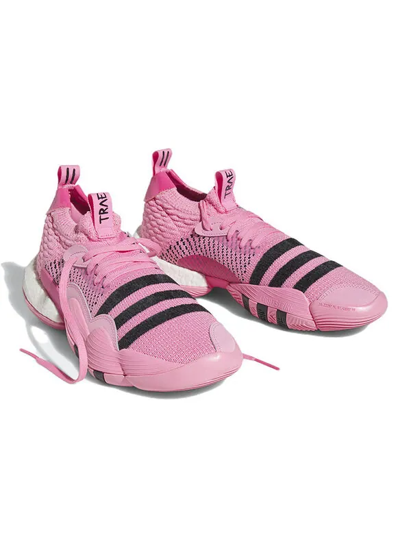 Кроссовки trae young 2 Adidas — изображение 3 из 4, розовый/черный