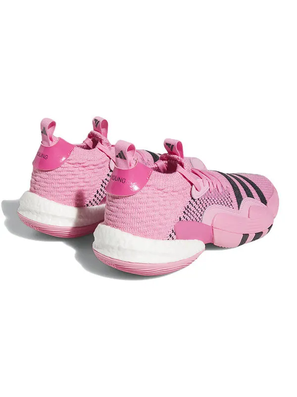Кроссовки trae young 2 Adidas — изображение 4 из 4, розовый/черный