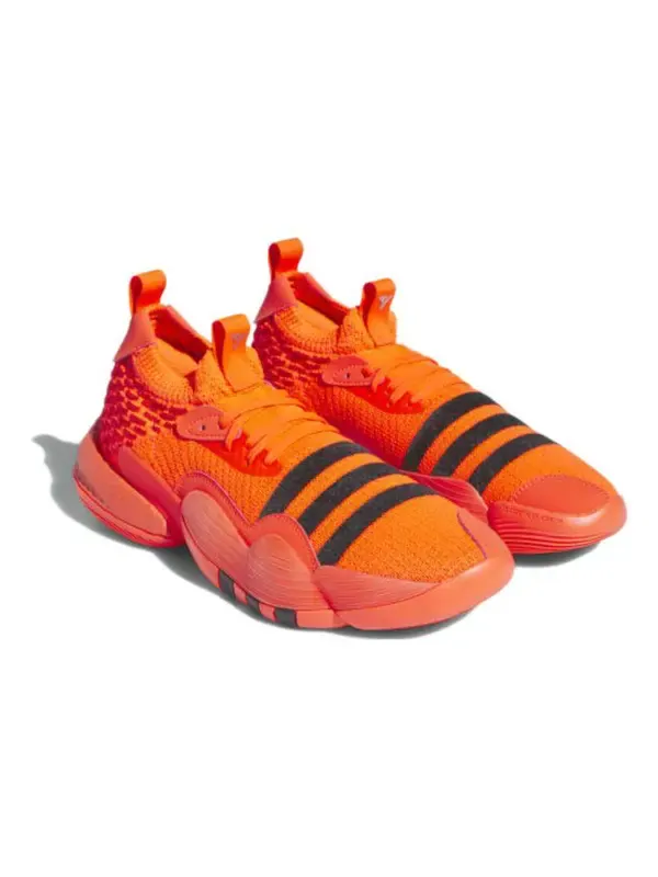 Кроссовки trae young 2.0 Adidas — изображение 4 из 4, красный/красный/черный