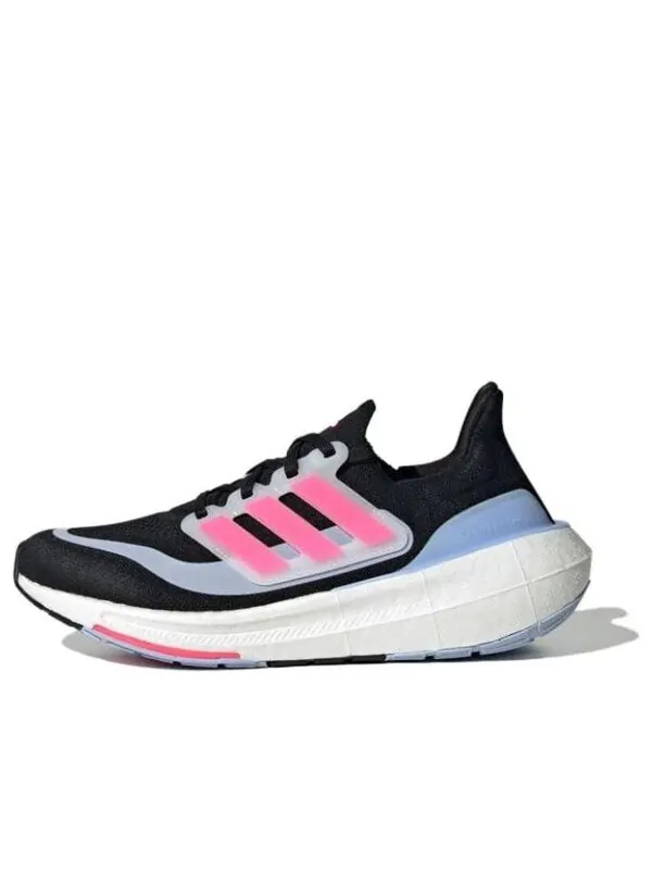 Кроссовки ультрабуст лайт Adidas — изображение 1 из 1, черный/розовый/синий