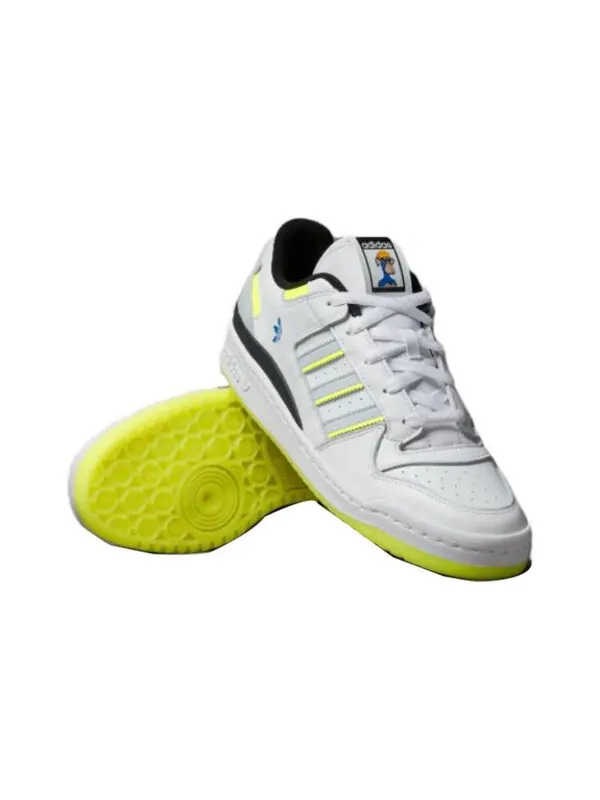 Кроссовки оригиналы форум низкий Adidas — изображение 3 из 3, белый/зеленый