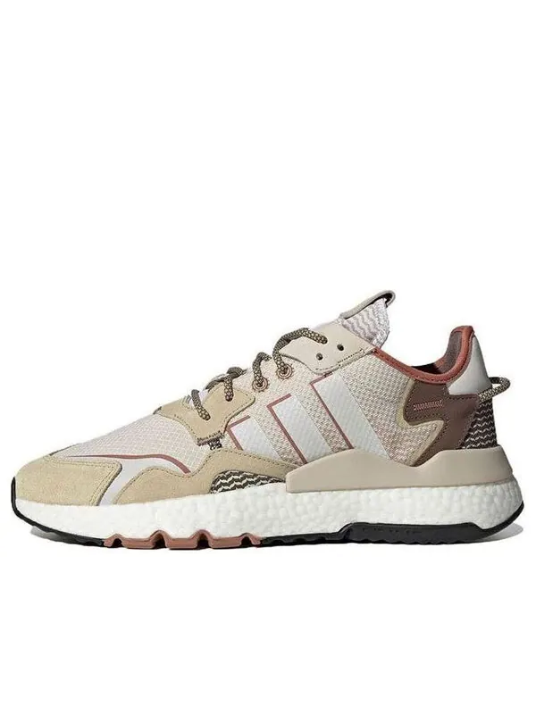 Кроссовки оригинальные nite jogger Adidas — изображение 1 из 4, бежевый