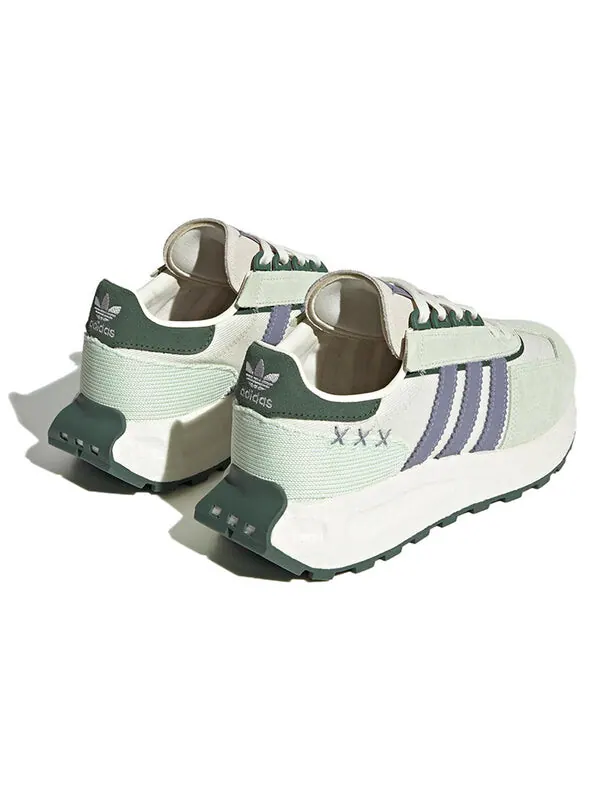 Кроссовки оригиналы ретро e5 Adidas — изображение 4 из 4, зеленый/белый/фиолетовый