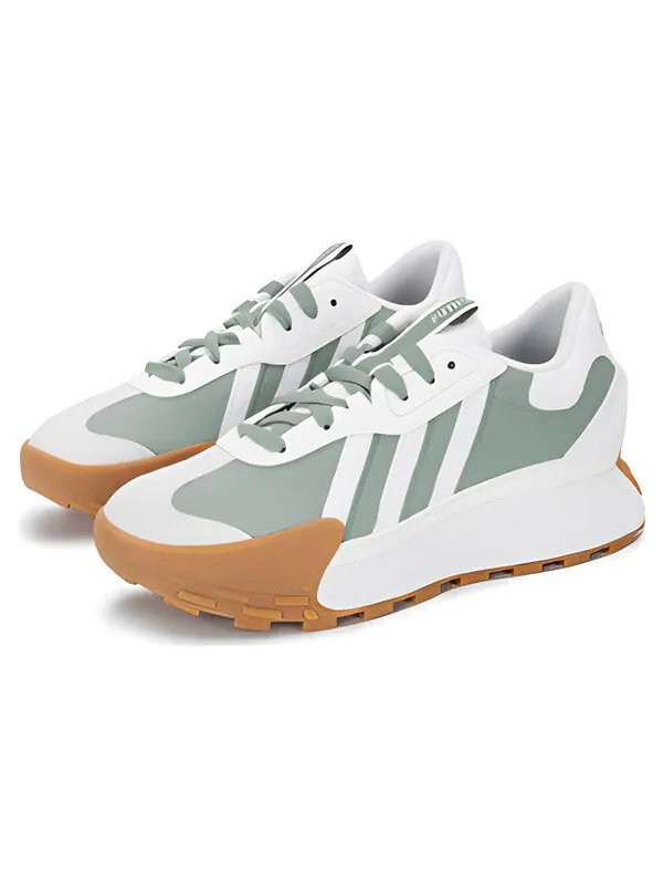 Кроссовки Adidas Neo Futro Mixr Lifestyle Shoes 'White Olive Green' — изображение 3 из 4, белый/оливковый зеленый
