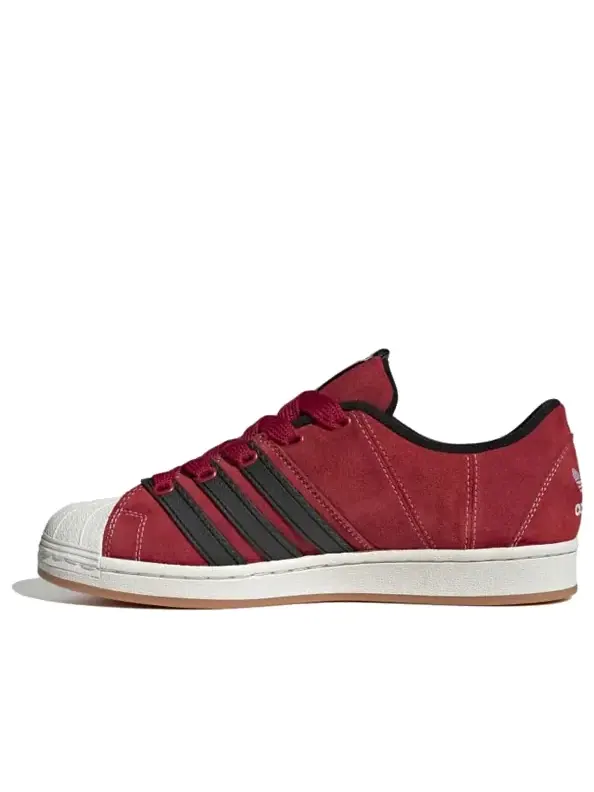 Кроссовки супермодифицированные Adidas — изображение 1 из 3, красный/черный/белый