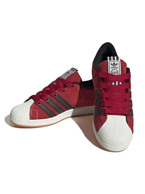 Кроссовки супермодифицированные Adidas — изображение 3 из 3, красный/черный/белый