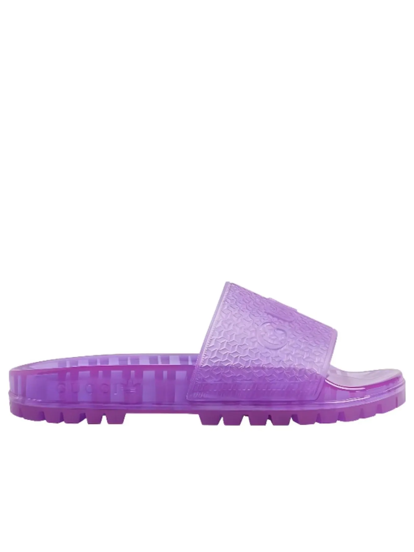 Шлепанцы Adilette «Пурпур» Adidas x Gucci (WMNS) — изображение 2 из 3, фиолетовый