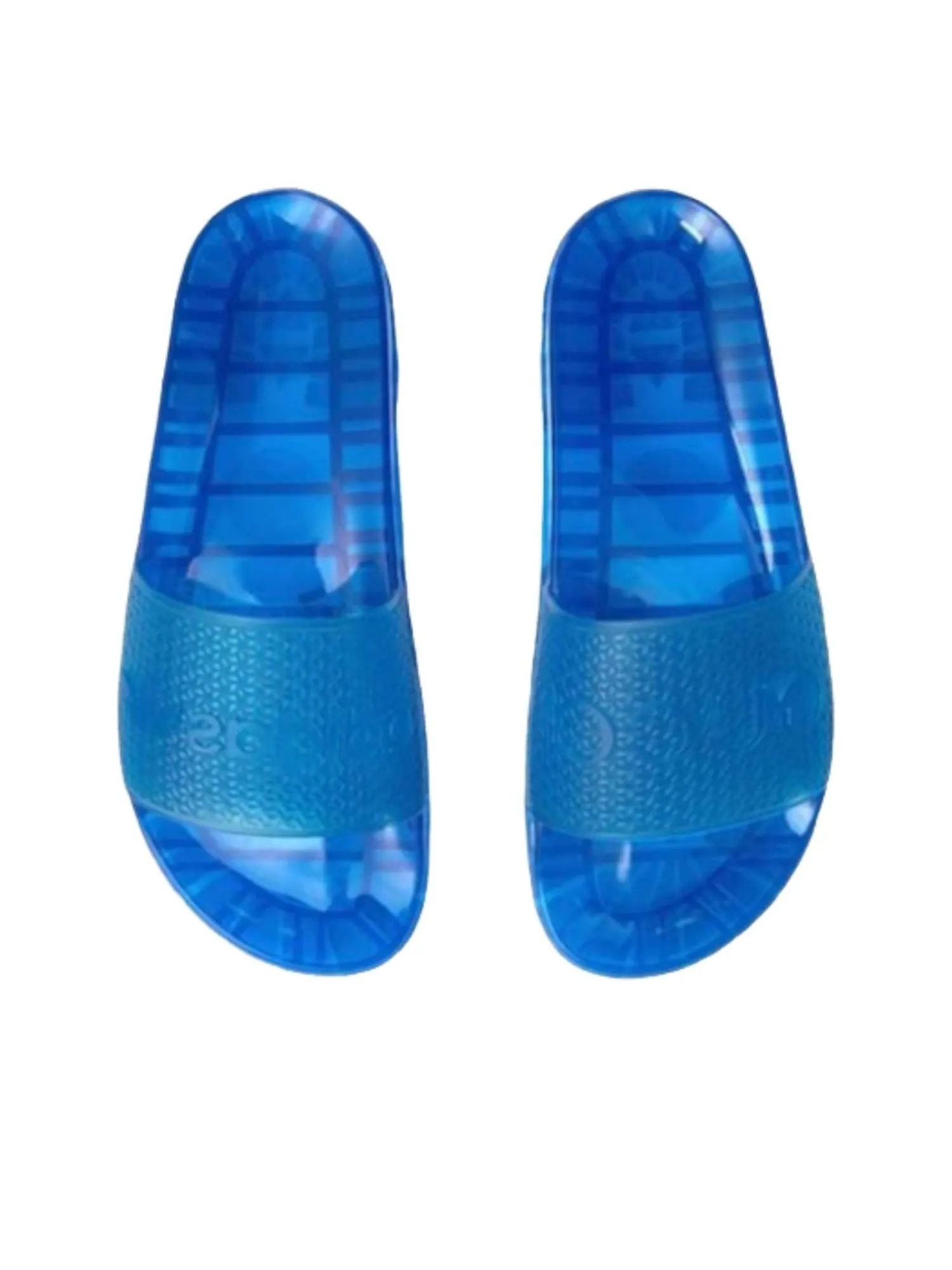 Шлепанцы Adilette 'Blue' Adidas x Gucci — изображение 3 из 5, синий