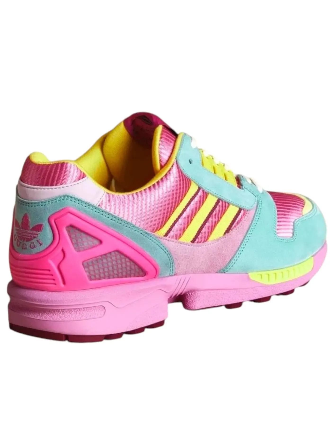 Кроссовки adidas x Gucci ZX 8000 'Pink Strata' — изображение 4 из 4, розовый