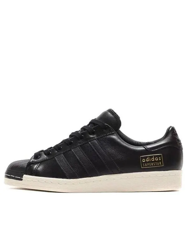 Кроссовки оригинальные суперзвезда люкс кроссовки Adidas — изображение 1 из 4, черный/черный/белый