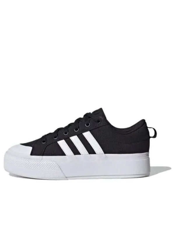 Кроссовки bravada 2.0 платформа Adidas — изображение 1 из 4, черный/белый