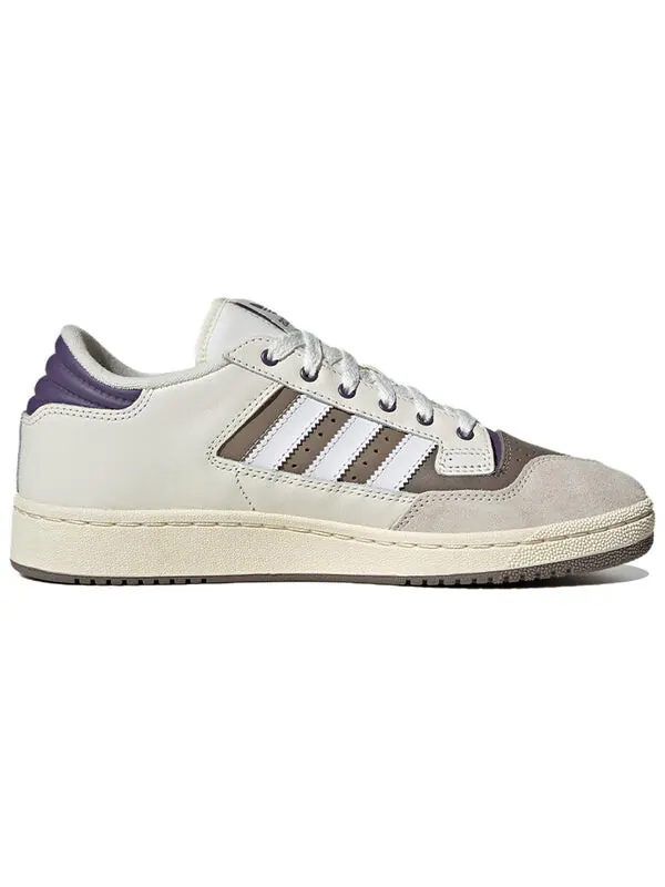 Кроссовки оригиналы centennial 85 низкие Adidas — изображение 2 из 4, белый/фиолетовый/серый