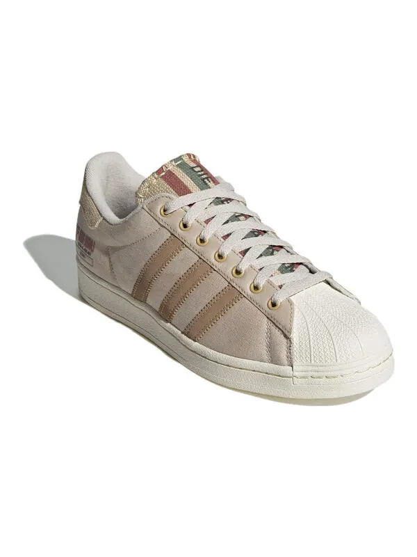 Кроссовки оригиналы суперзвезда Adidas — изображение 2 из 4, коричневый/бежевый