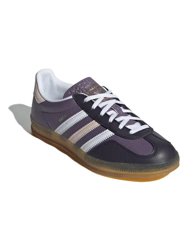 Кроссовки газель для помещений Adidas — изображение 4 из 4, фиолетовый/белый