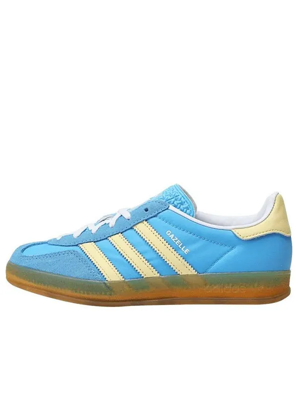 Кроссовки газель для помещений Adidas — изображение 1 из 4, синий/желтый/белый