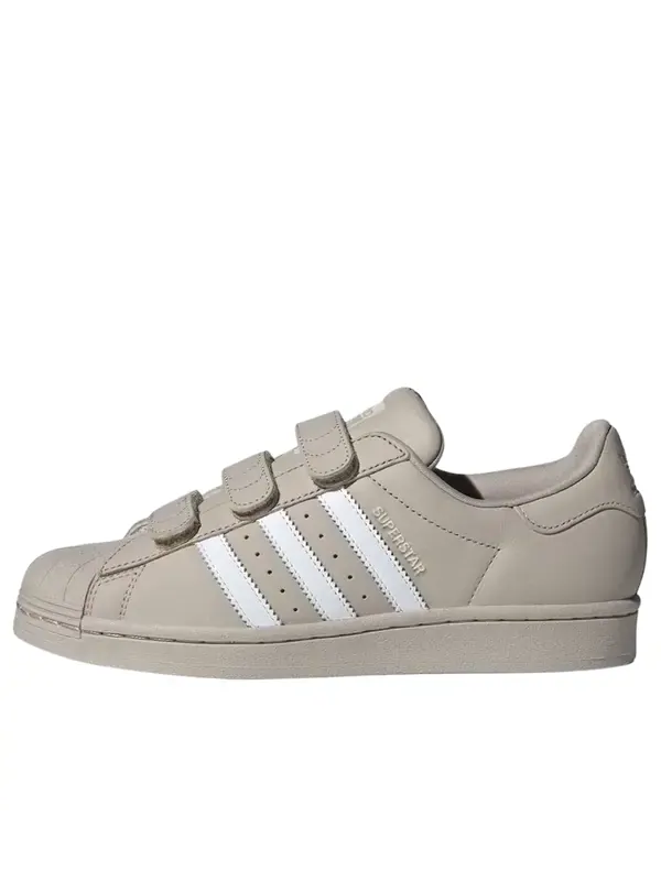 Кроссовки superstar cf Adidas — изображение 1 из 2, бежевый