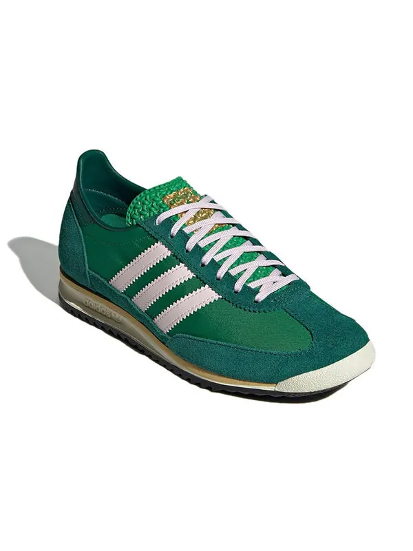 Кроссовки sl 72 Adidas — изображение 4 из 4, индиго/зеленый/зеленый