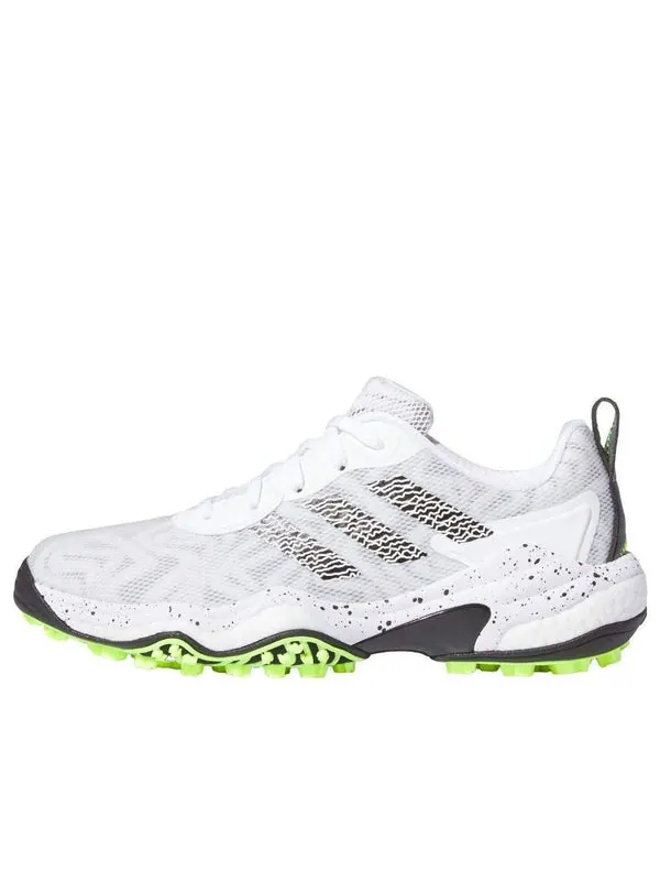 Кроссовки codechaos 25 spikeless golf 'white black volt' Adidas — изображение 1 из 4, белый/черный