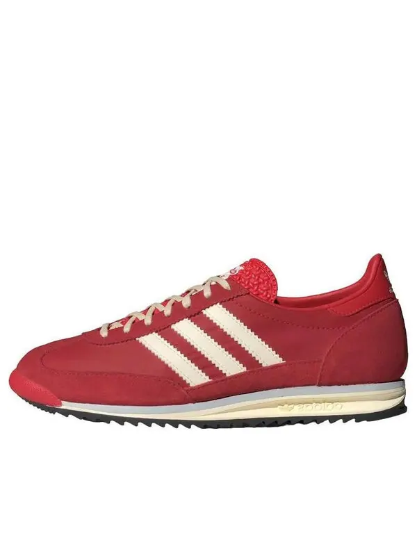 Кроссовки sl 72 Adidas, алый — изображение 1 из 4, кремовый белый/синий