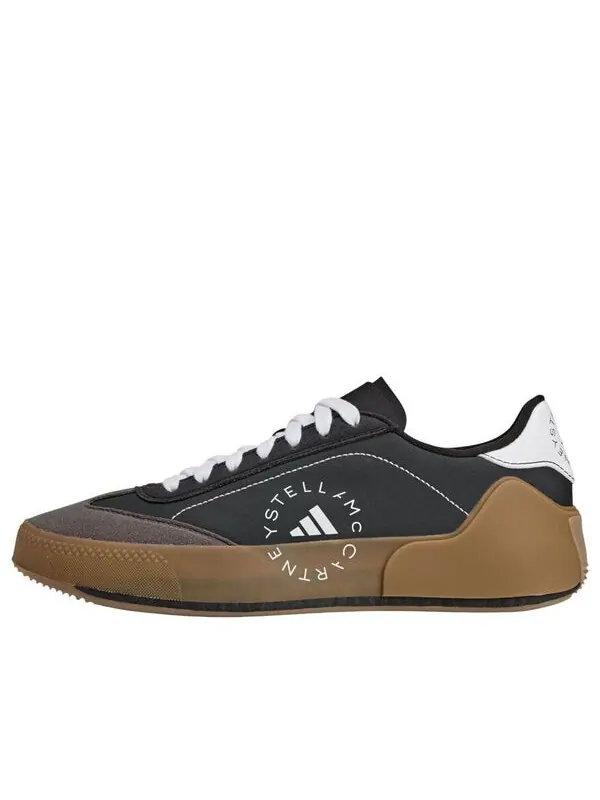 Кроссовки court boost by stella mccartney 'cloud white gum core black' Adidas — изображение 1 из 4, белый//черный