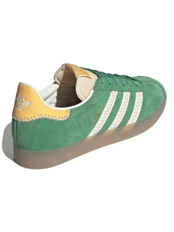 Кроссовки газель Adidas — изображение 4 из 4, зеленый/желтый/белый