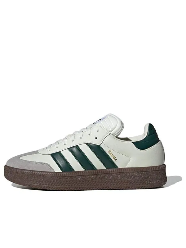 Кроссовки originals samba xlg 'collegiate green ivory gum' Adidas — изображение 1 из 4, зеленый/слоновая кость