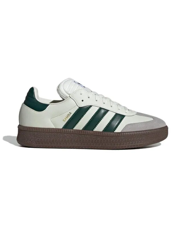 Кроссовки originals samba xlg 'collegiate green ivory gum' Adidas — изображение 2 из 4, зеленый/слоновая кость