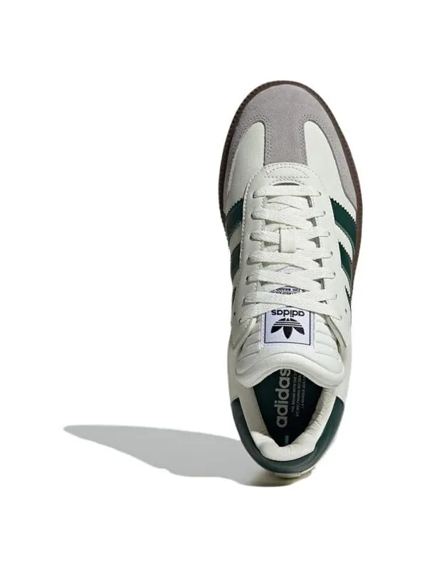 Кроссовки originals samba xlg 'collegiate green ivory gum' Adidas — изображение 4 из 4, зеленый/слоновая кость