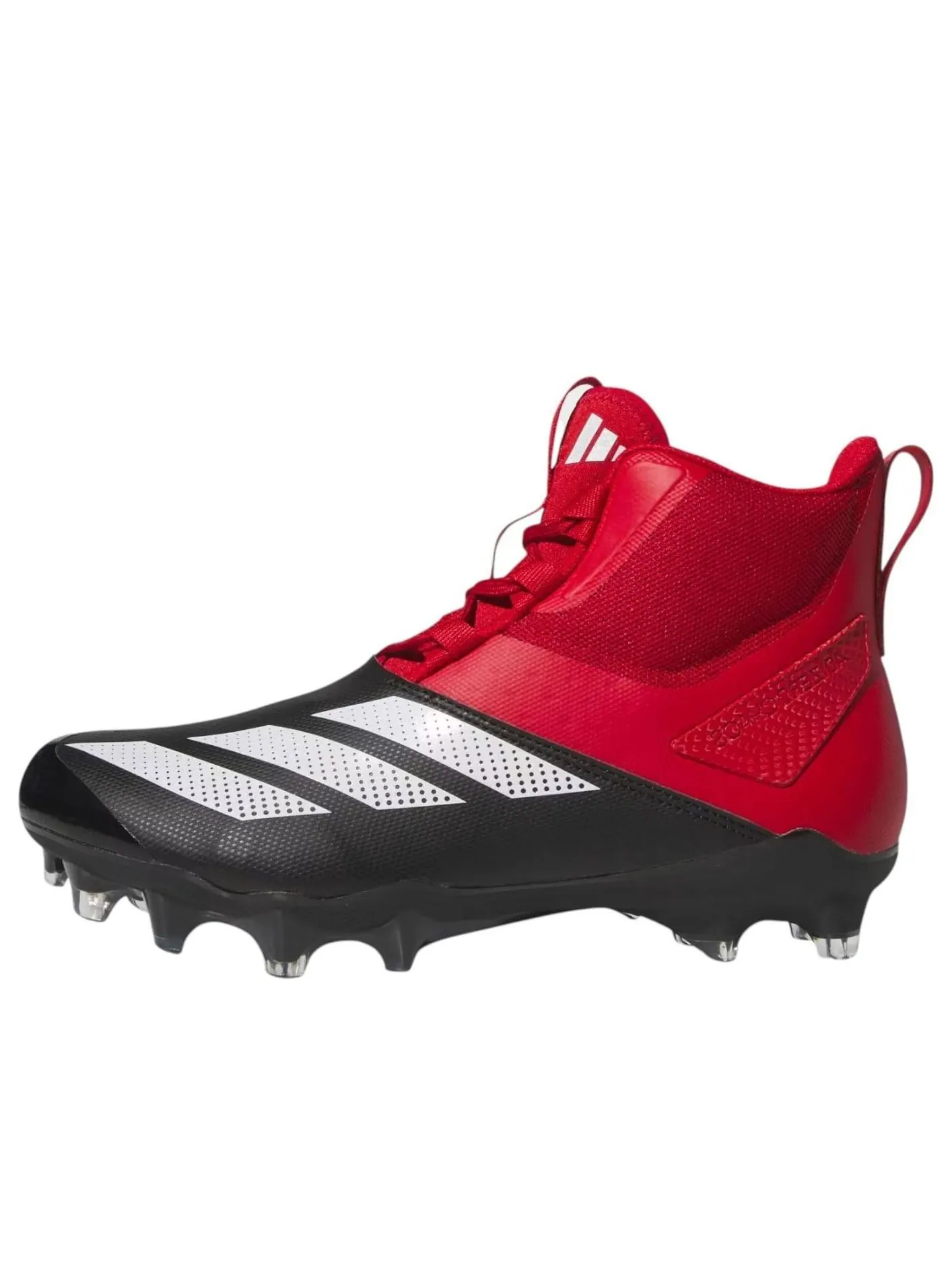 Футбольные бутсы Adidas Adizero Chaos Linemen Cleats 'Team Power Red 2 Core Black' — изображение 1 из 5, красный/белый/черный