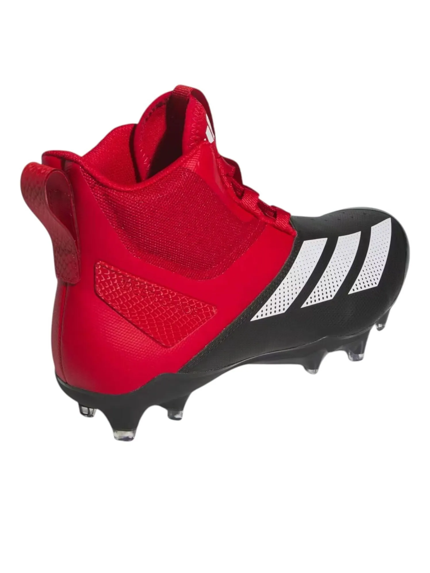 Футбольные бутсы Adidas Adizero Chaos Linemen Cleats 'Team Power Red 2 Core Black' — изображение 5 из 5, красный/белый/черный