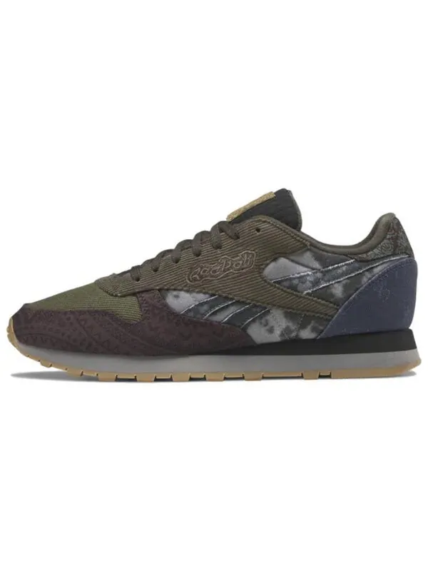 Кроссовки classic leather 'recreational activities' Reebok — изображение 2 из 4, индиго