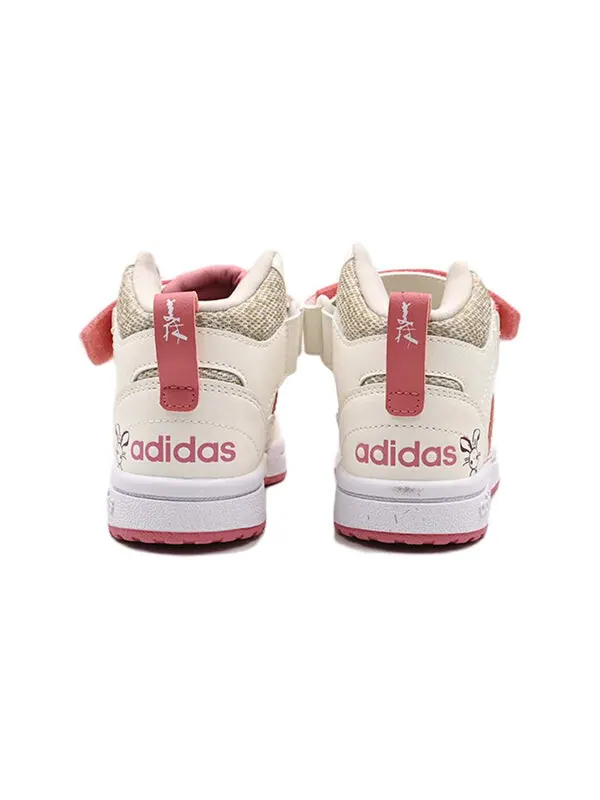 Кроссовки postmove mid shoes Adidas — изображение 4 из 4, белый/розовый