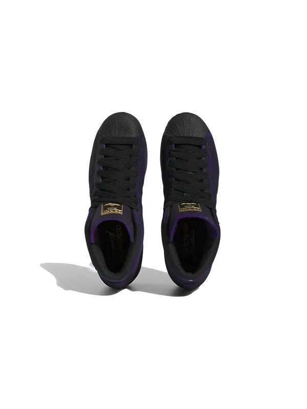 Кроссовки pro model adv x kader Adidas — изображение 4 из 4, черный/золотистый