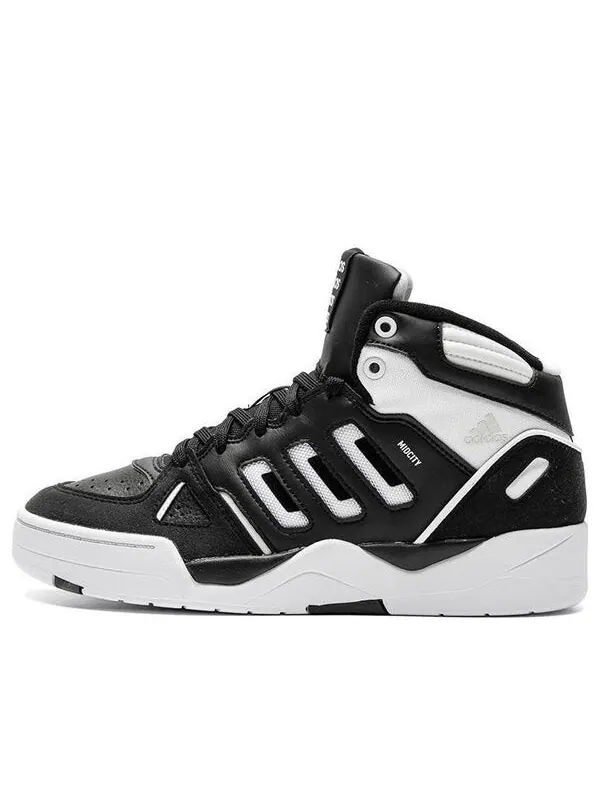 Кроссовки midcity mid Adidas — изображение 1 из 4, черный/белый/белый