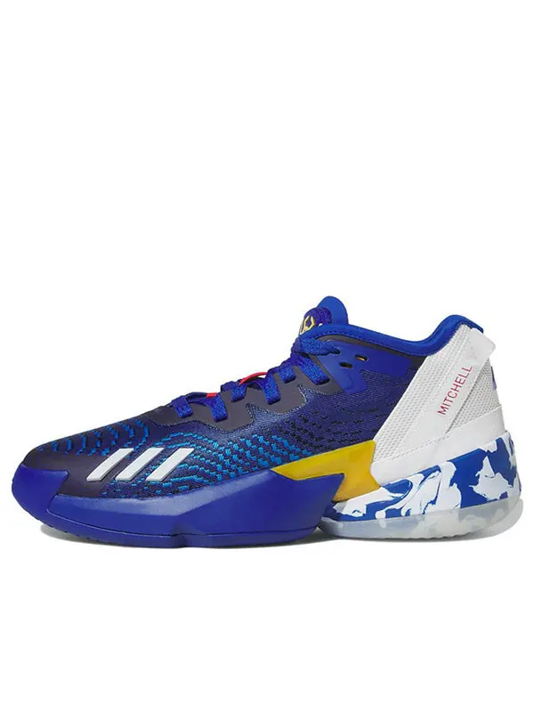 Кроссовки d.o.n issue 4 'mcdonald's all-american' Adidas — изображение 1 из 4, синий/белый/темно-синий