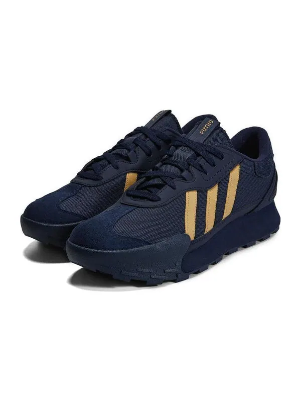 Кроссовки neo futro mixr Adidas — изображение 3 из 4, синий/желтый