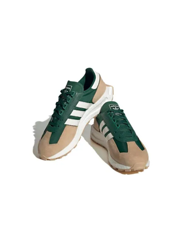 Кроссовки оригиналы ретро e5 Adidas — изображение 3 из 4, зеленый/коричневый