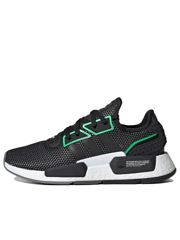 Кроссовки nmd_g1 'black green' Adidas — изображение 1 из 4, черный/серый/белый