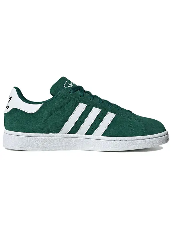 Кроссовки кампус 2.0 Adidas — изображение 2 из 4, белый/зеленый
