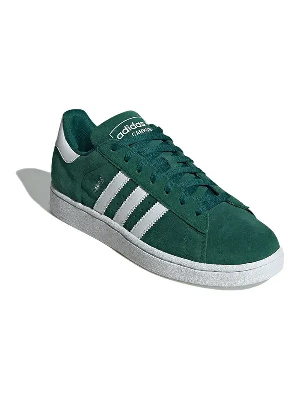 Кроссовки кампус 2.0 Adidas — изображение 3 из 4, белый/зеленый