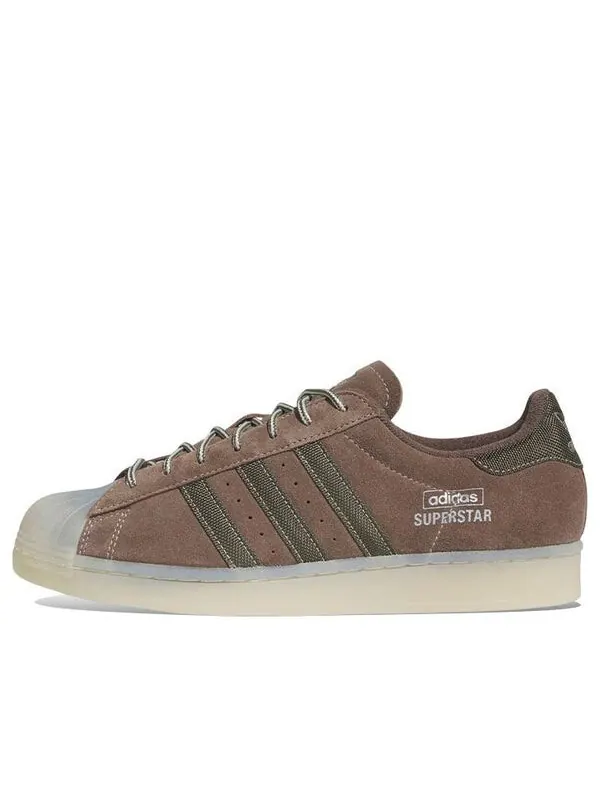 Кроссовки originals superstar 'earth strata' Adidas — изображение 1 из 4, оливковый