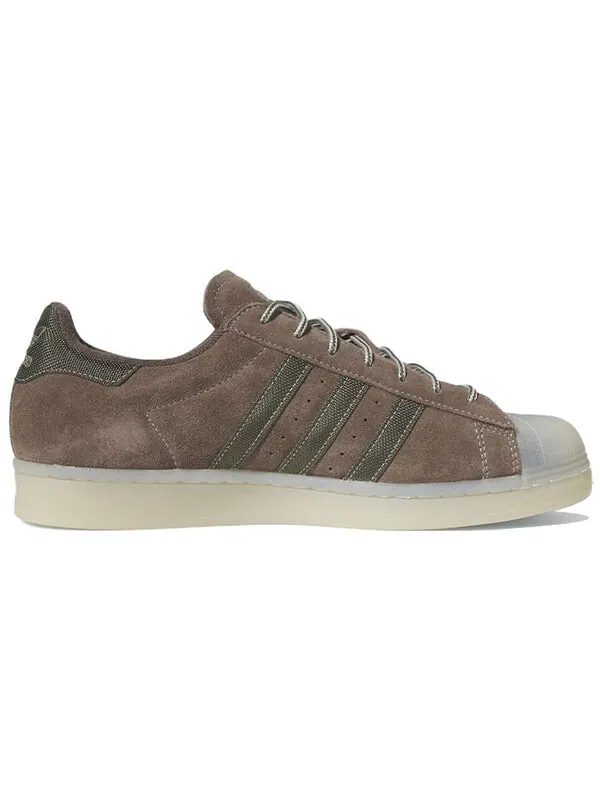 Кроссовки originals superstar 'earth strata' Adidas — изображение 2 из 4, оливковый