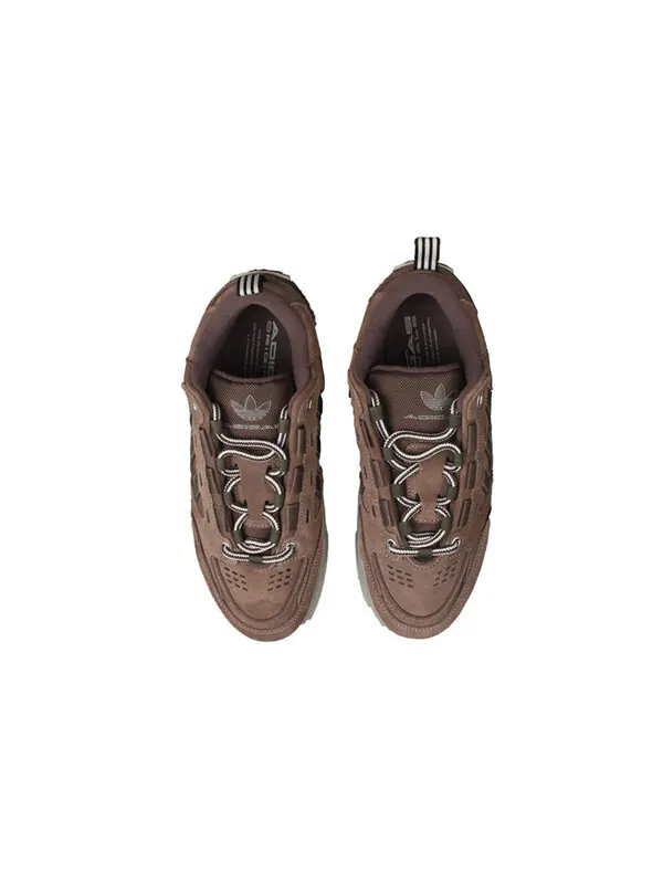 Кроссовки оригиналы adi2000 Adidas — изображение 4 из 4, коричневый/серый