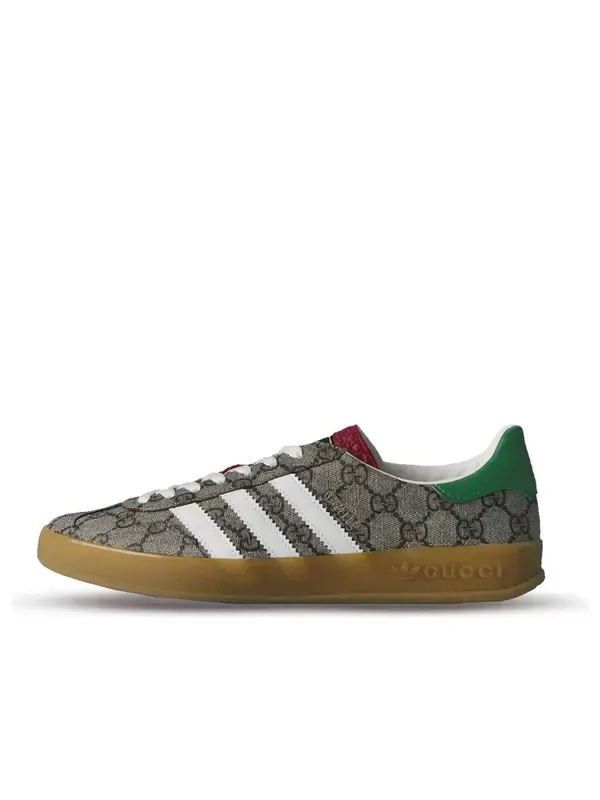 Кроссовки x gucci gazelle Adidas — изображение 1 из 1, бежевый/белый/бежевый