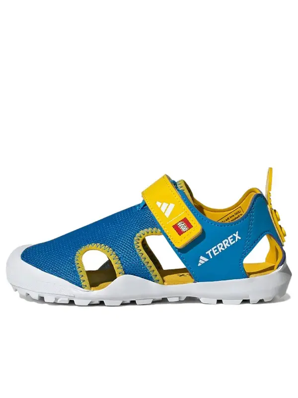 Сандалии terrex x lego captain toey sandals Adidas — изображение 1 из 1, яркий синий/белый/желтый