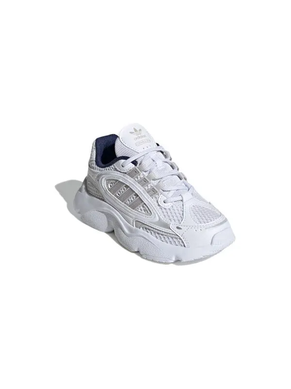 Кроссовки оригиналы ozmillen el Adidas — изображение 3 из 4, белый/серый/яркий синий