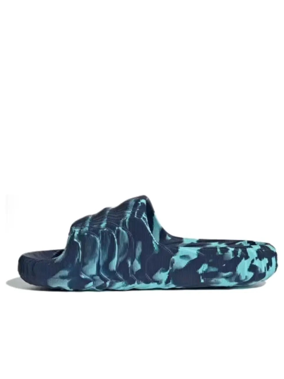 (WMNS) Adidas Adilette 22 Slides 'Night Indigo Easy Mint Cloud White' — изображение 1 из 5, индиго//белый