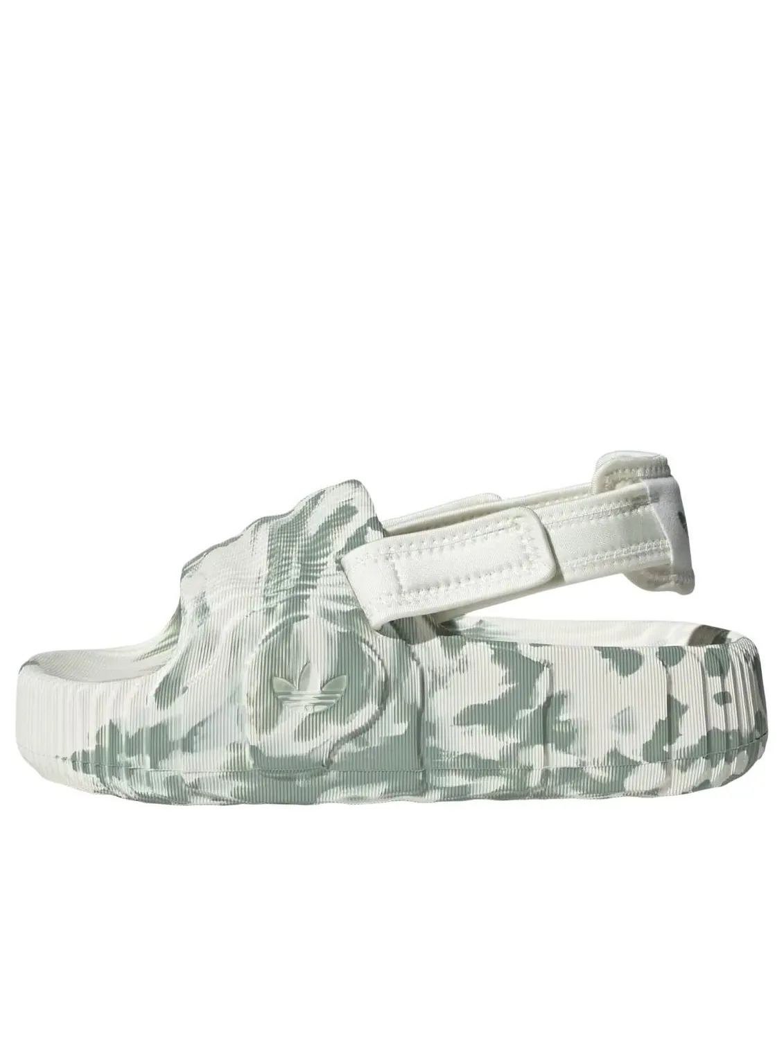 (WMNS) Adidas Adilette 22 XLG Slide 'Off White Silver Green' — изображение 1 из 5