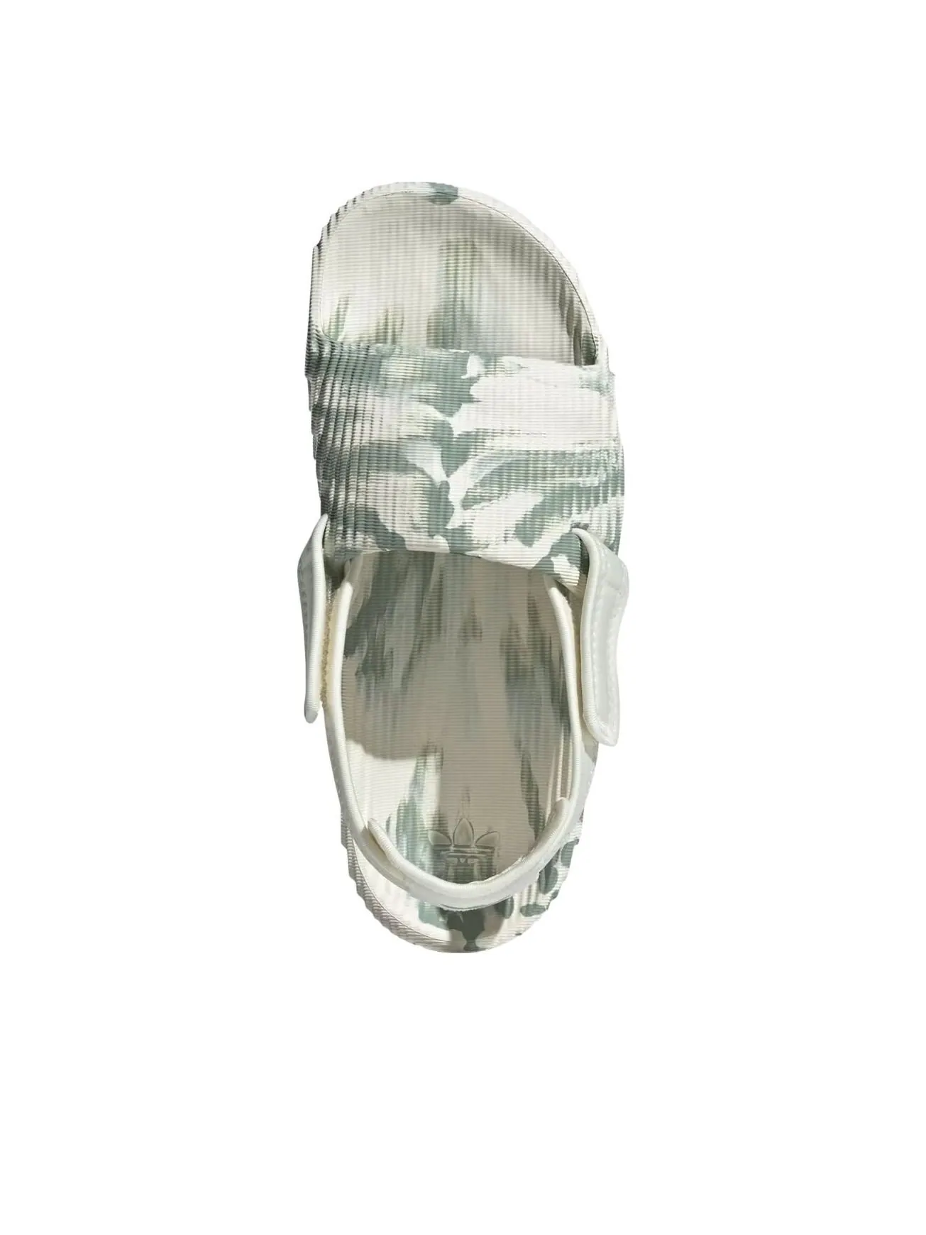 (WMNS) Adidas Adilette 22 XLG Slide 'Off White Silver Green' — изображение 2 из 5